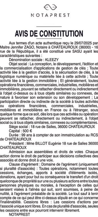 Contenu publication