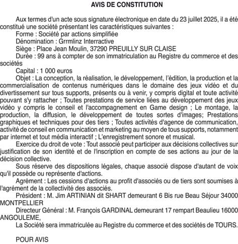 Contenu publication