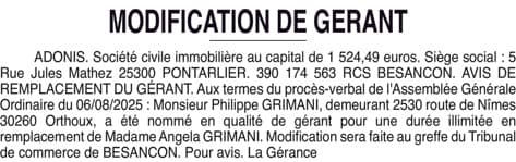 Contenu publication