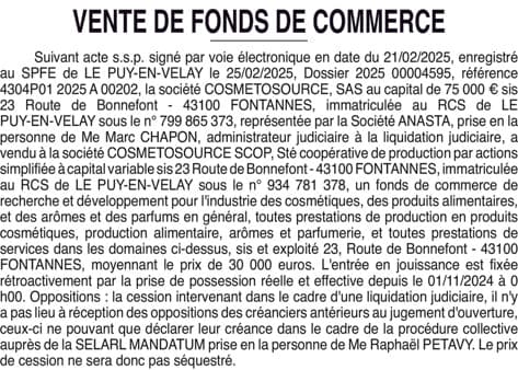 Contenu publication