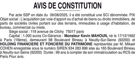 Contenu publication