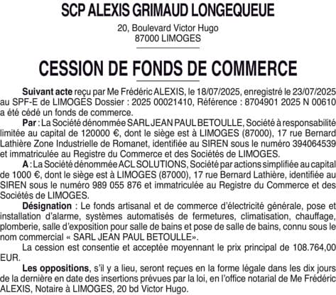 Contenu publication