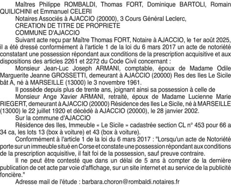 Contenu publication