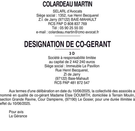 Contenu publication