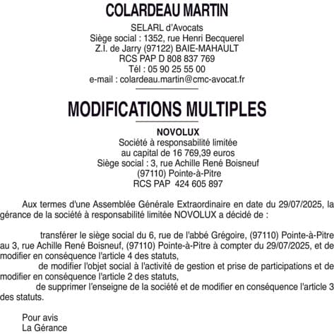 Contenu publication