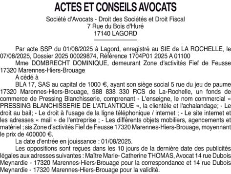 Contenu publication