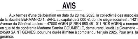 Contenu publication