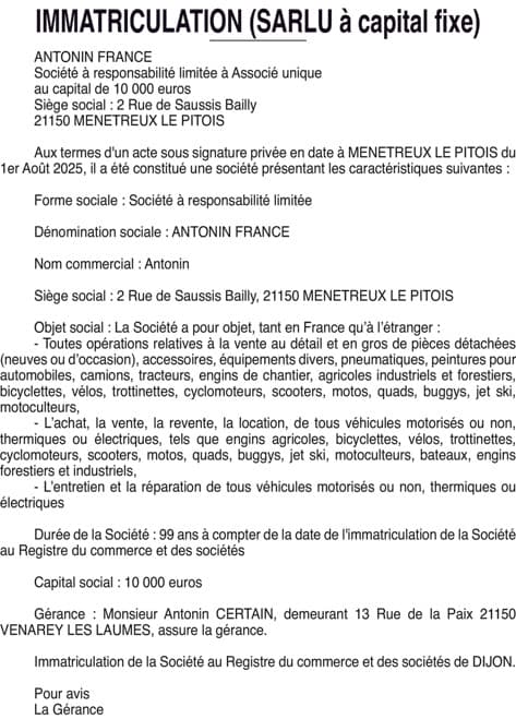 Contenu publication
