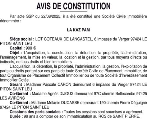 Contenu publication