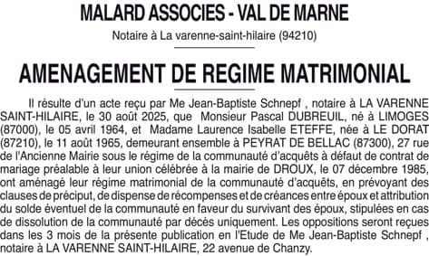 Contenu publication