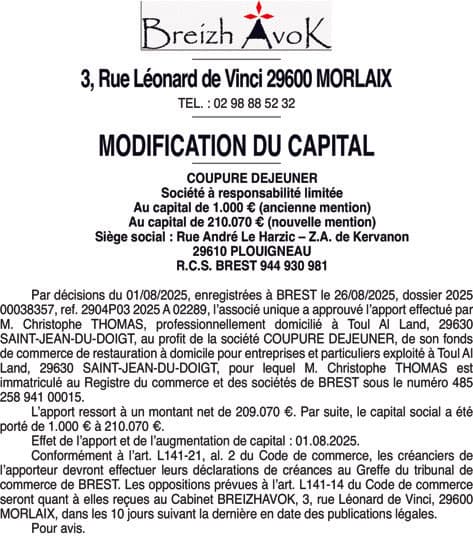 Contenu publication