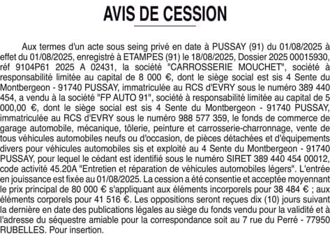 Contenu publication
