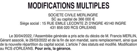 Contenu publication
