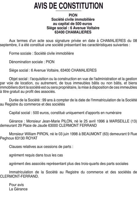 Contenu publication