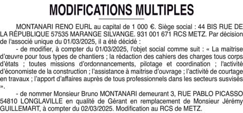 Contenu publication