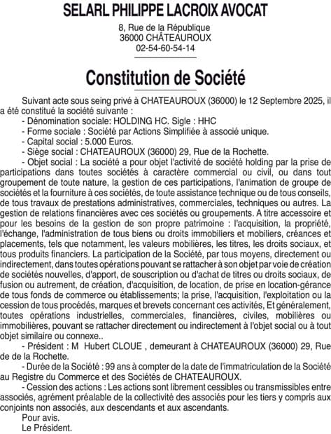 Contenu publication