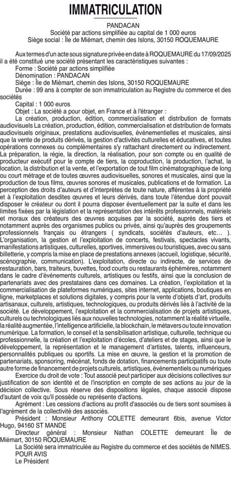 Contenu publication
