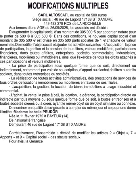 Contenu publication