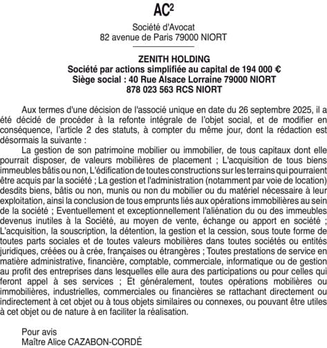 Contenu publication