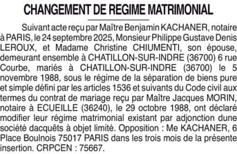 Contenu publication
