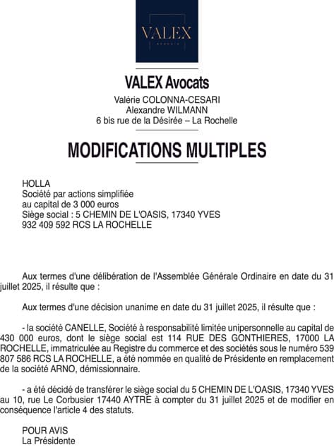 Contenu publication