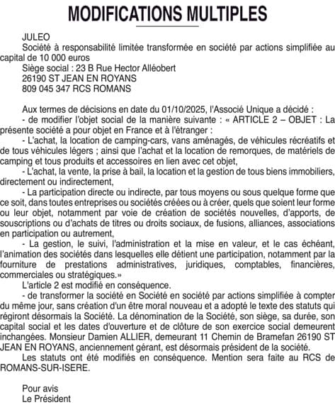 Contenu publication