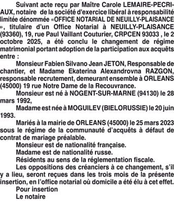 Contenu publication