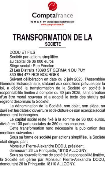 Contenu publication