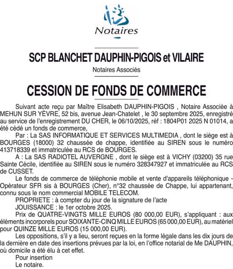 Contenu publication