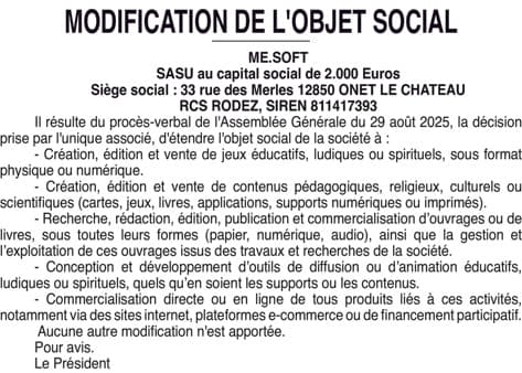 Contenu publication