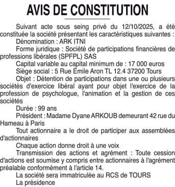 Contenu publication