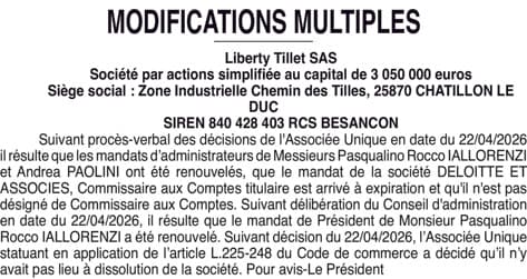Contenu publication