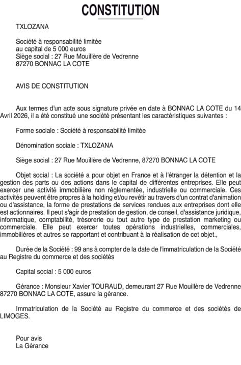 Contenu publication