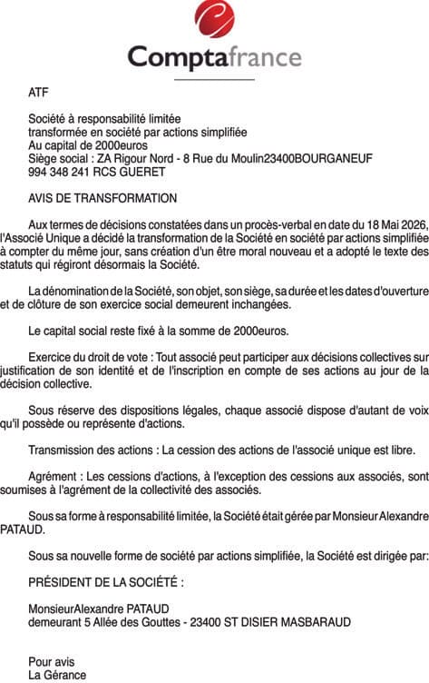 Contenu publication