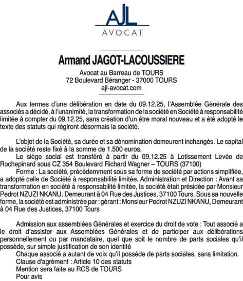 Contenu publication