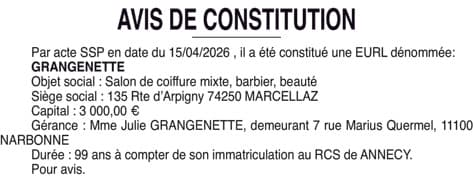 Contenu publication