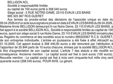 Contenu publication