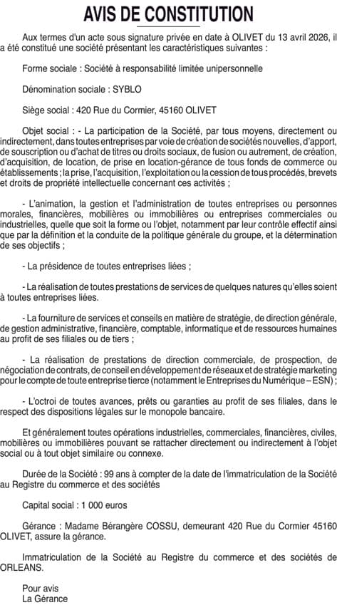Contenu publication