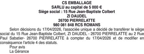 Contenu publication