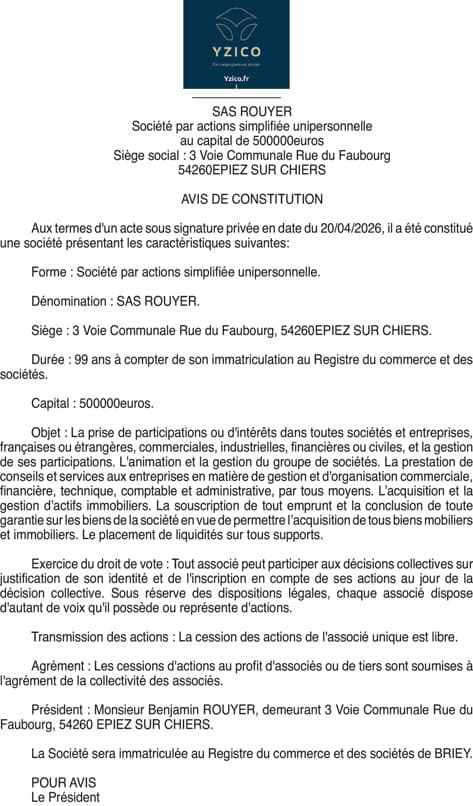 Contenu publication