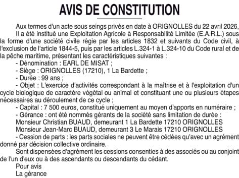 Contenu publication