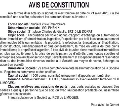Contenu publication