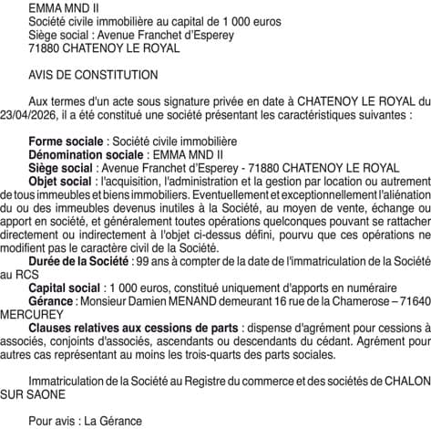 Contenu publication
