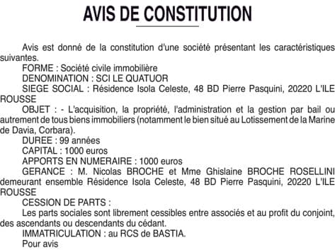 Contenu publication