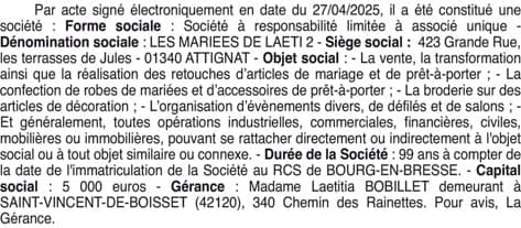 Contenu publication