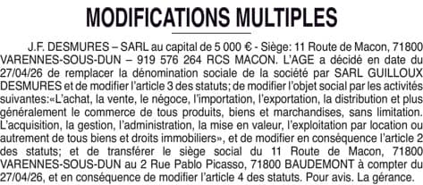 Contenu publication