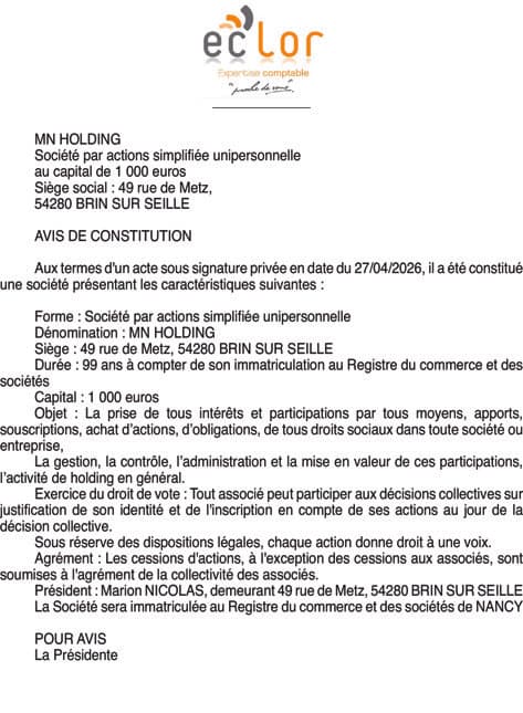 Contenu publication