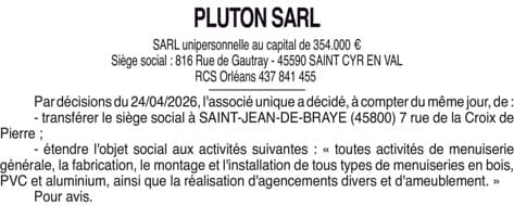 Contenu publication