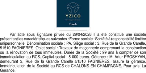 Contenu publication