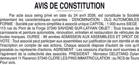 Contenu publication